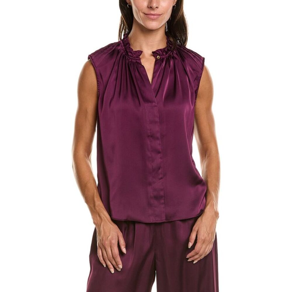 Ramy Brook Womens Kalani Top, Purple